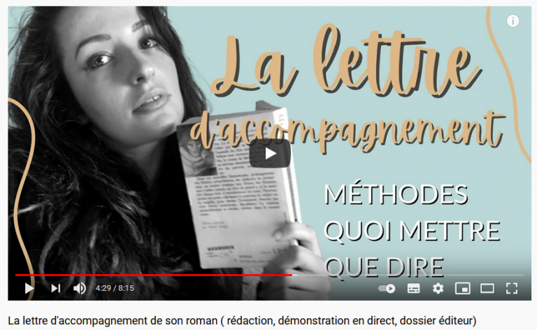 lettre d'accompagnement de roman