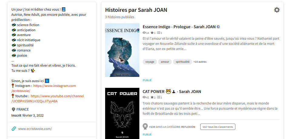 wattpad ecristavoie