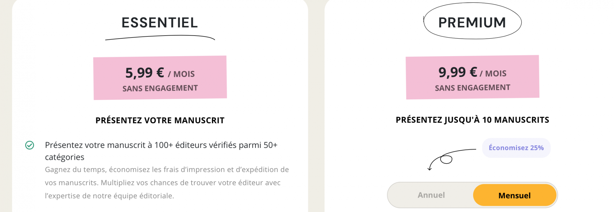 Edith et nous tarifs